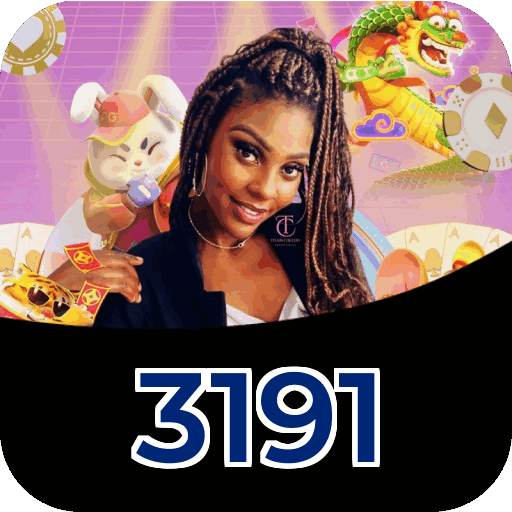 Interface do aplicativo 3191 mostrando jogos disponíveis no iOS e Android